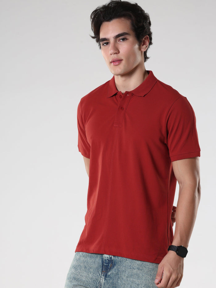 Plain Polo T-Shirt- made with cotton fabric. 
tshirts for men
cotton tshirts for men