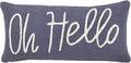 Oh Hello Throw Pillow