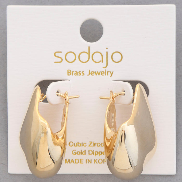 Organic Shaped Earring