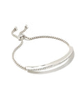 Ott Lux Bracelet in Rhodium White Crystal