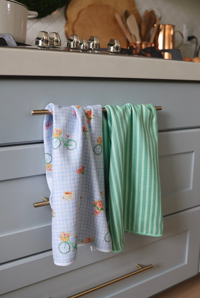 Paris Morning: Double-Sided Hand Towel