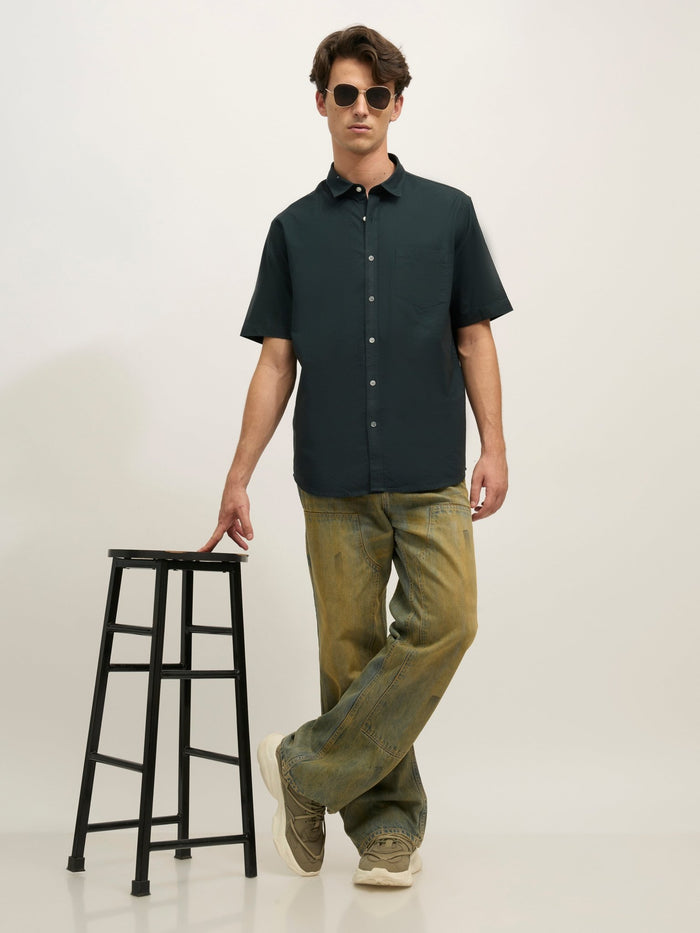men's Pascal - Flared Fit Jeans in Blue Shade