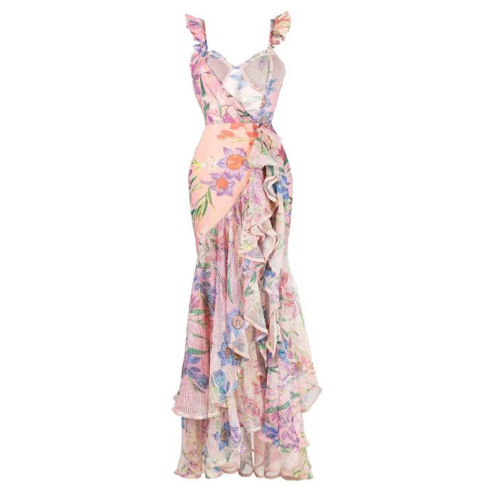 Pastel Tide Ruffle Set - Pink
