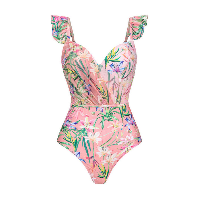 Pastel Tide Ruffle Set - Pink