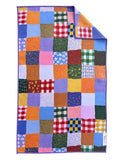 Patchwork Quilt: Double-Sided Hand Towel