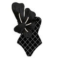 Pearl Swimsuit 2.0 - Black Printed