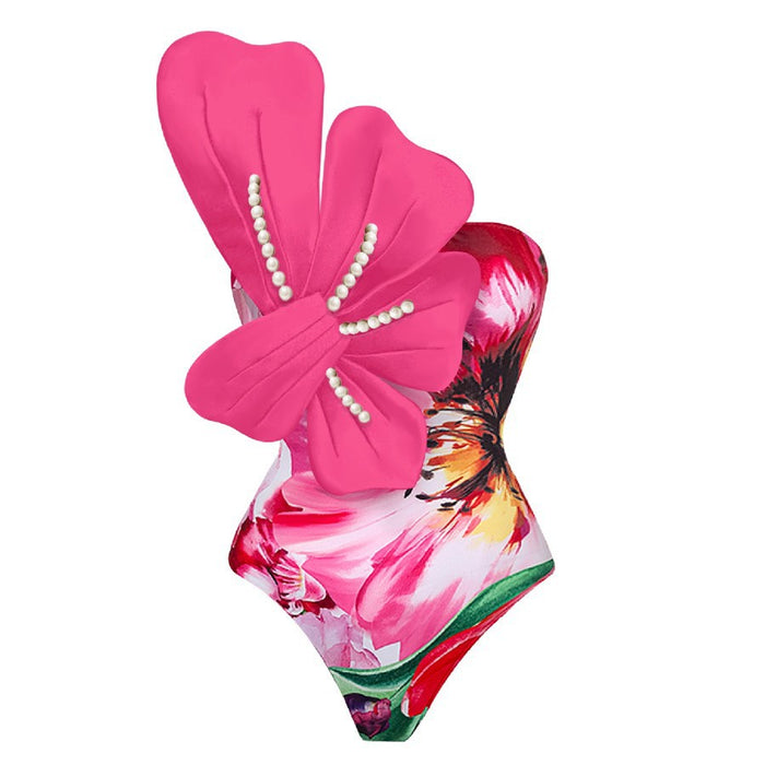 Pearl Swimsuit 2.0 - Pink Printed