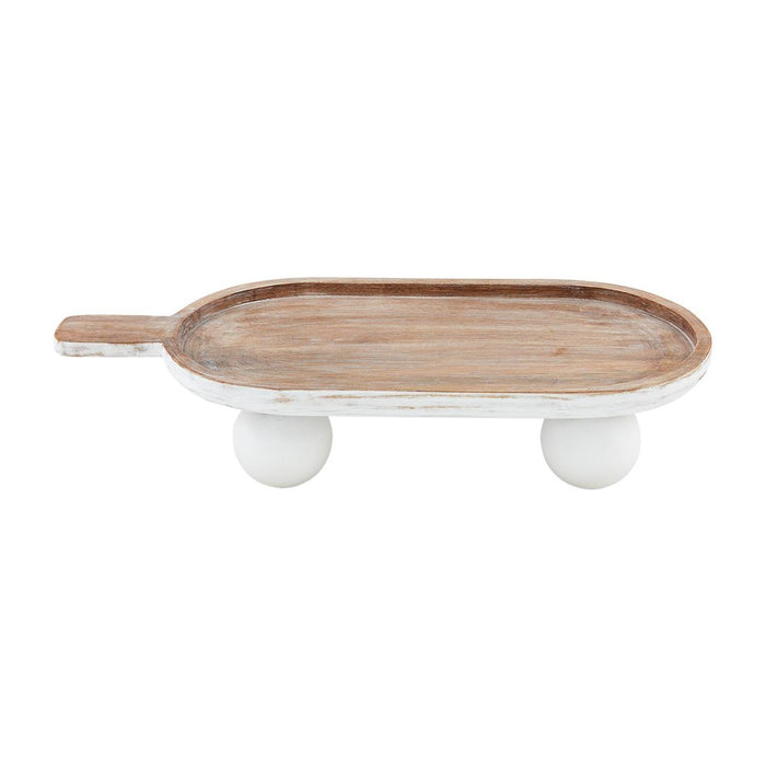 Pedestal Board With Beaded Feet