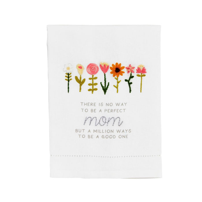Perfect Mom Embroidered Towel