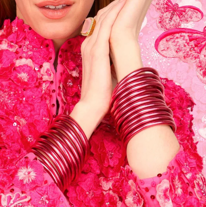 Pink All Weather Bangles® (AWB®) - Serenity Prayer