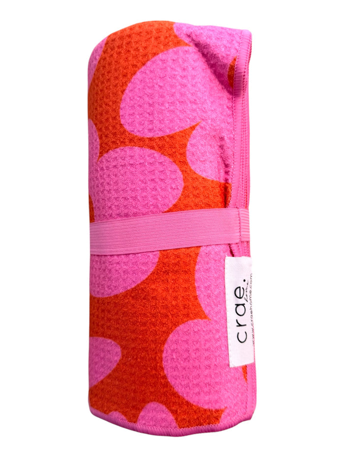 Pop Art Petals Pool Towel: Reversible
