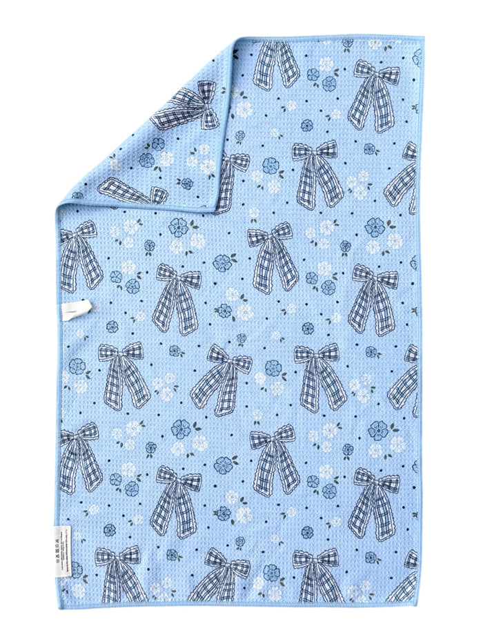 Powder Fresh Ribbon: Double-Sided Hand Towel