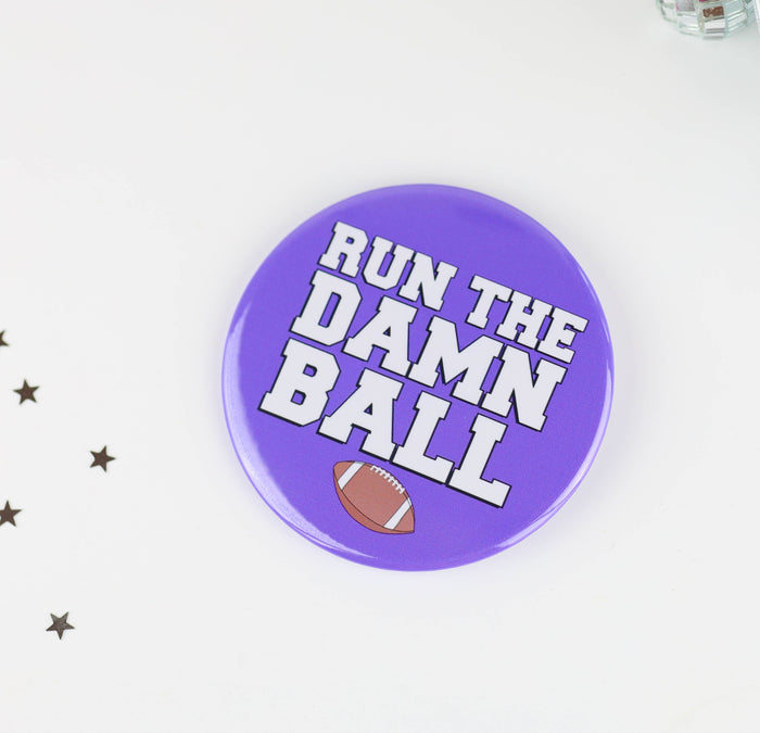 Purple Game Day  Buttons | Game Day Pins