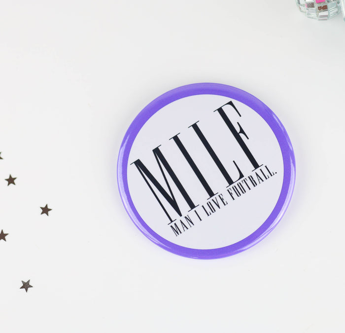 Purple Game Day  Buttons | Game Day Pins
