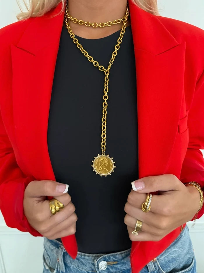 Queen Of Coin Necklace