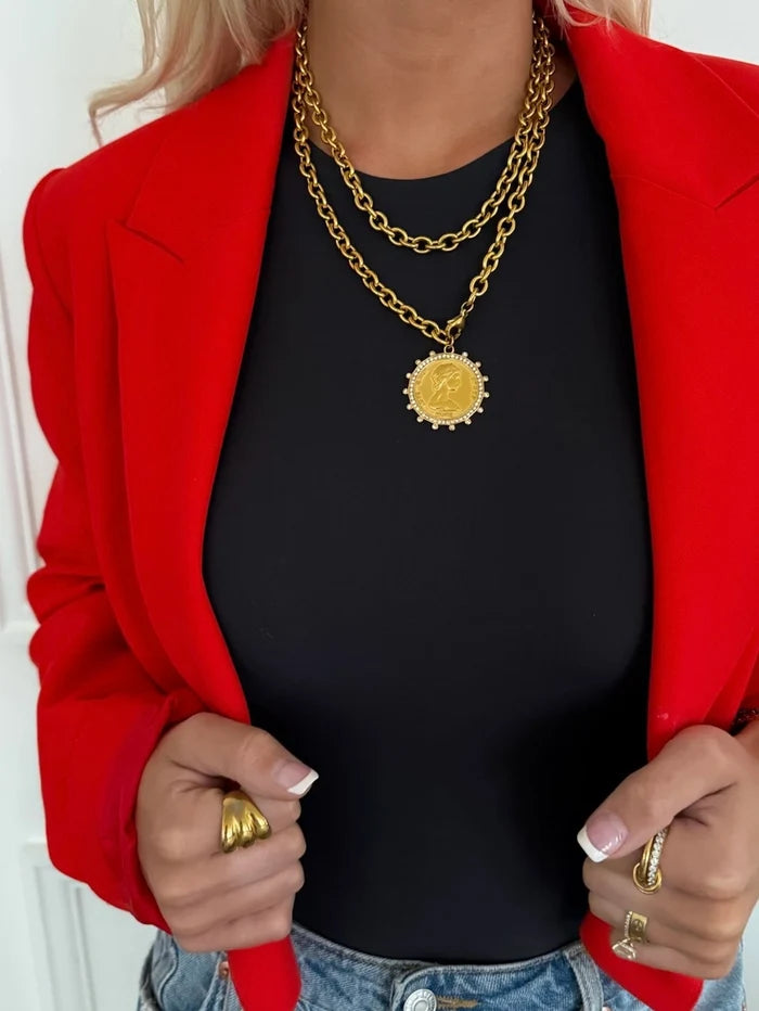 Queen Of Coin Necklace