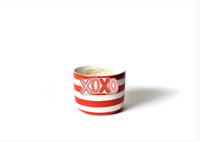 Red Stripe Happy Everything Mini Bowl