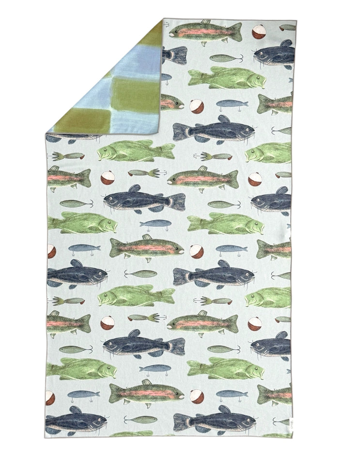 Reel Fun Pool Towel: Reversible