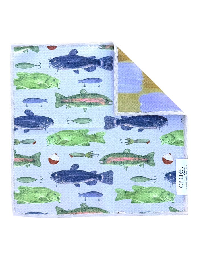 Reel Fun: Reversible Washcloth