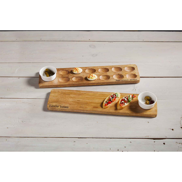 Reversible Egg Serving Board Set