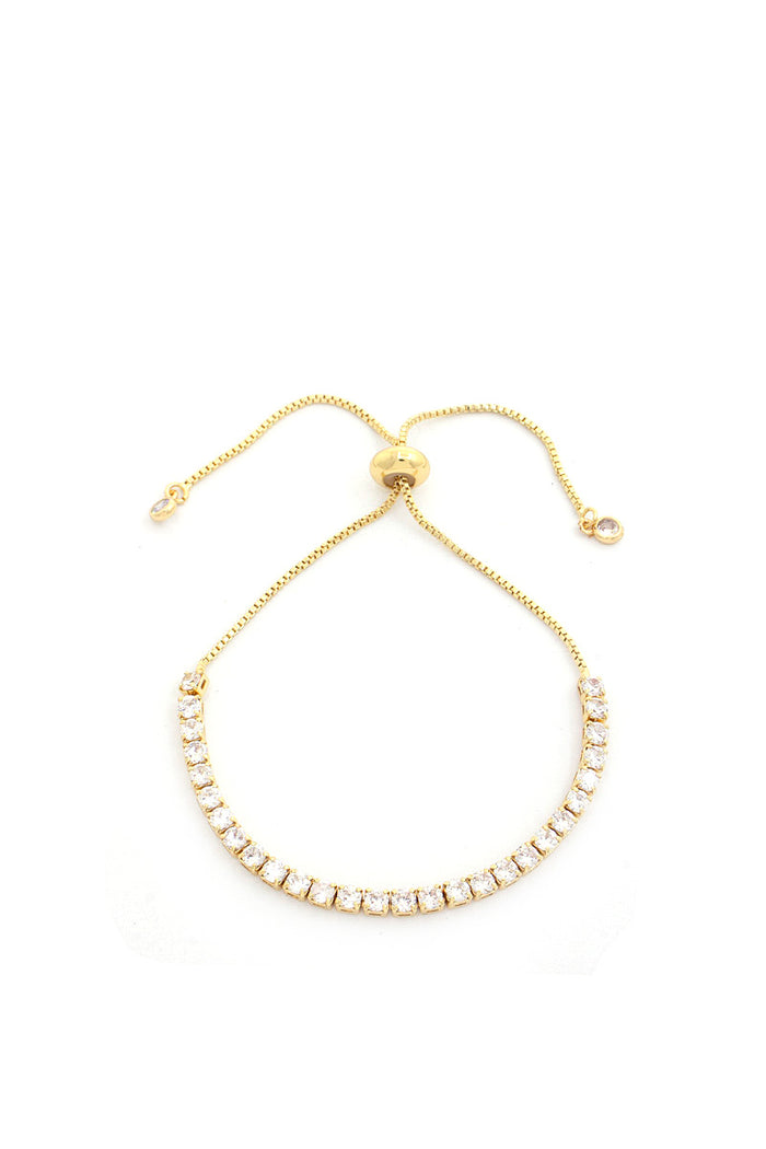 Rhinestone Adjustable Bracelet