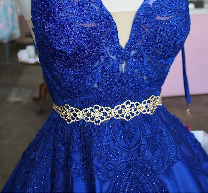 Rhinestone Embellished Belt