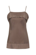 Romy Sheer Bottom Cami Taupe
