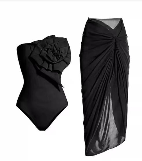 Rosanna Swimsuit Set - Black