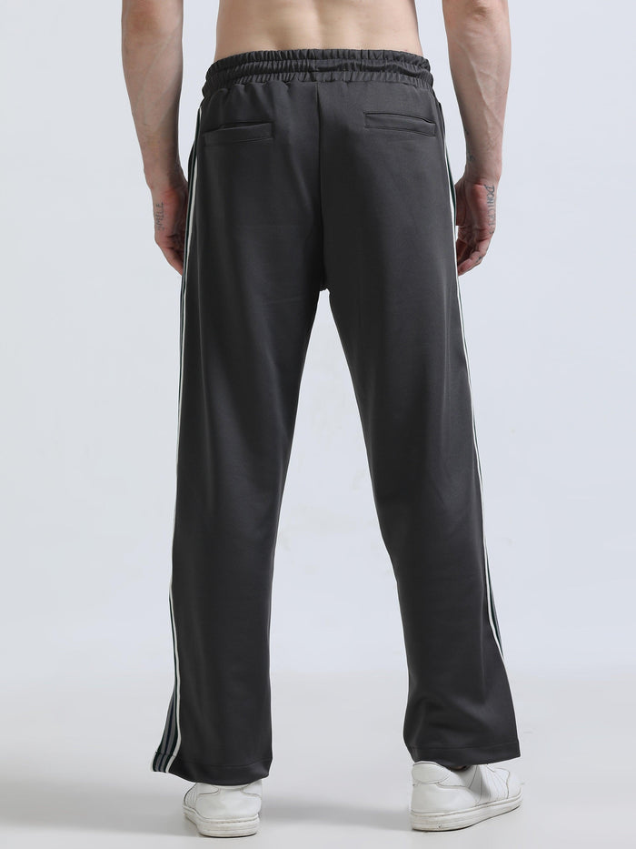 premium Stripped track pants with zippered bottoms
track pants for men
daily wear trackpants for men