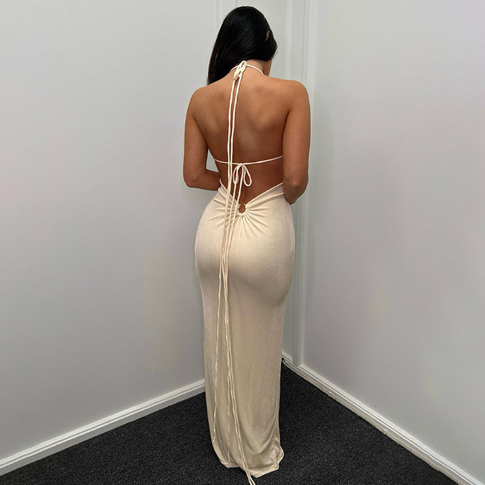 Rowena Dress - Apricot