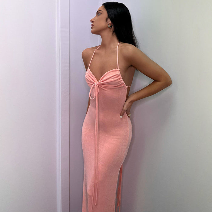 Rowena Dress - Pink