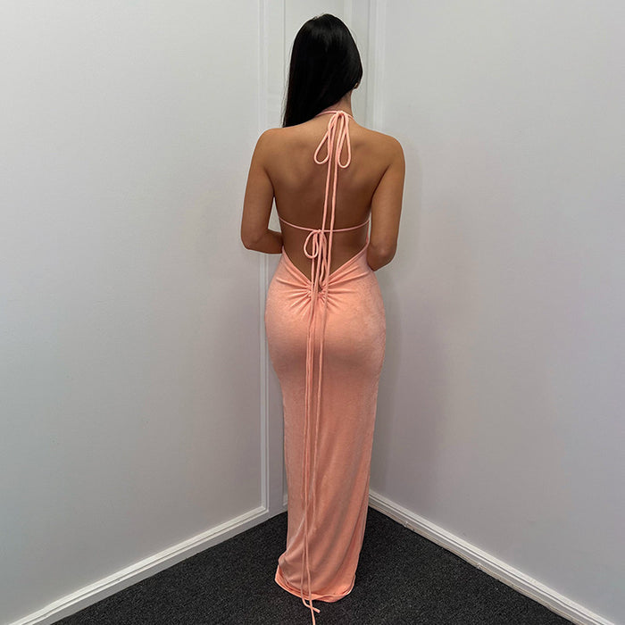 Rowena Dress - Pink