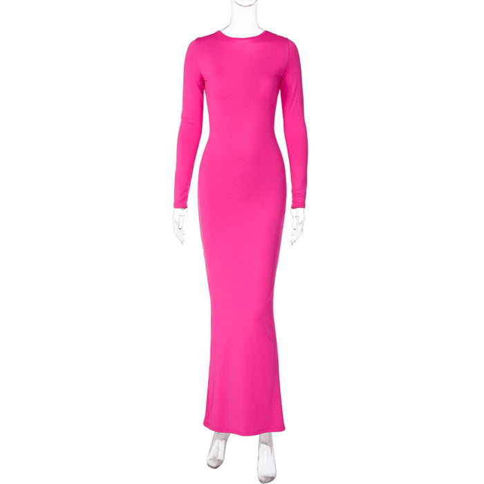 Ruby Maxi Dress - Rose Red