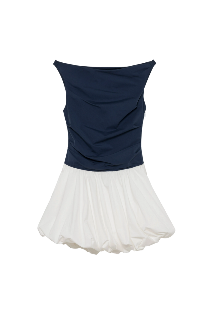 Salina Cotton Bubble Mini Dress