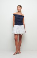 Salina Cotton Bubble Mini Dress