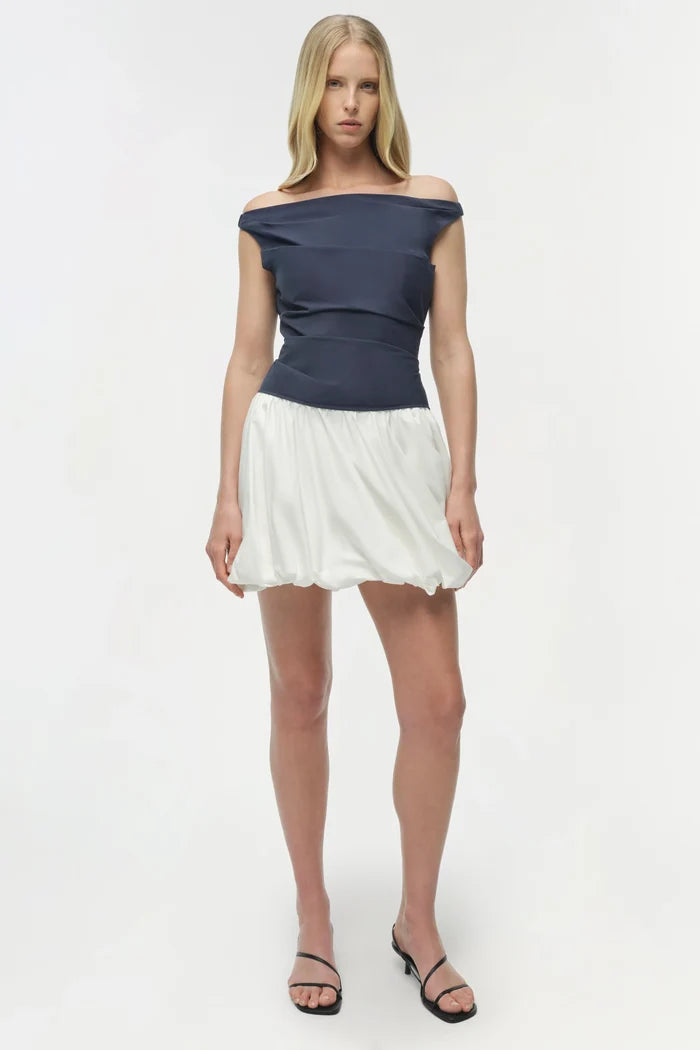 Salina Cotton Bubble Mini Dress