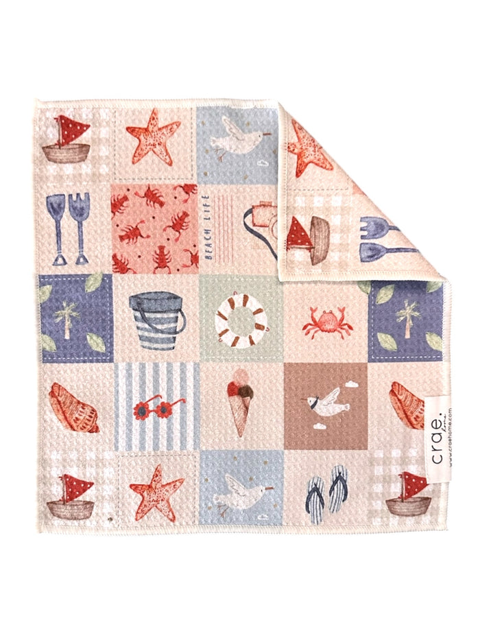 Salty Air: Double-Sided Washcloth