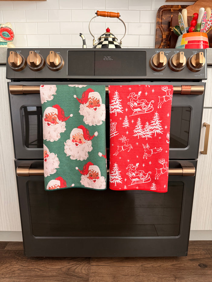 Santa Clause: Double-Sided Hand Towel