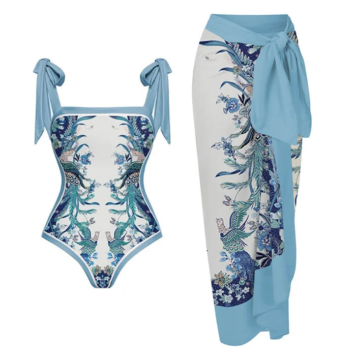 Santorini Island Set - Blue