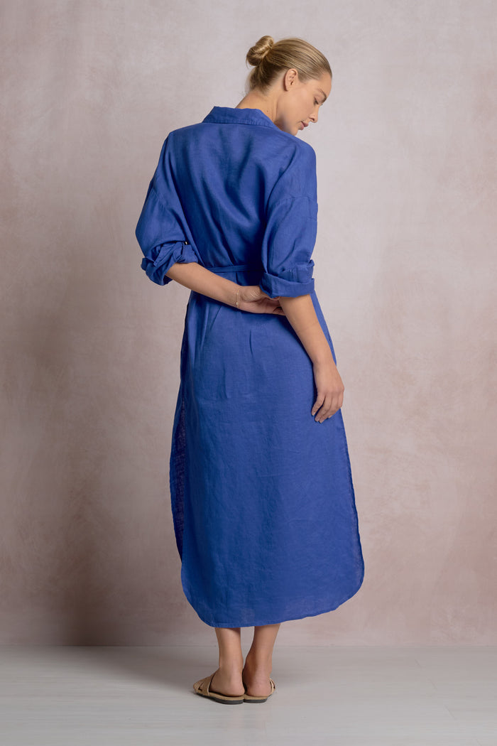 Sapphire Button Up Dress