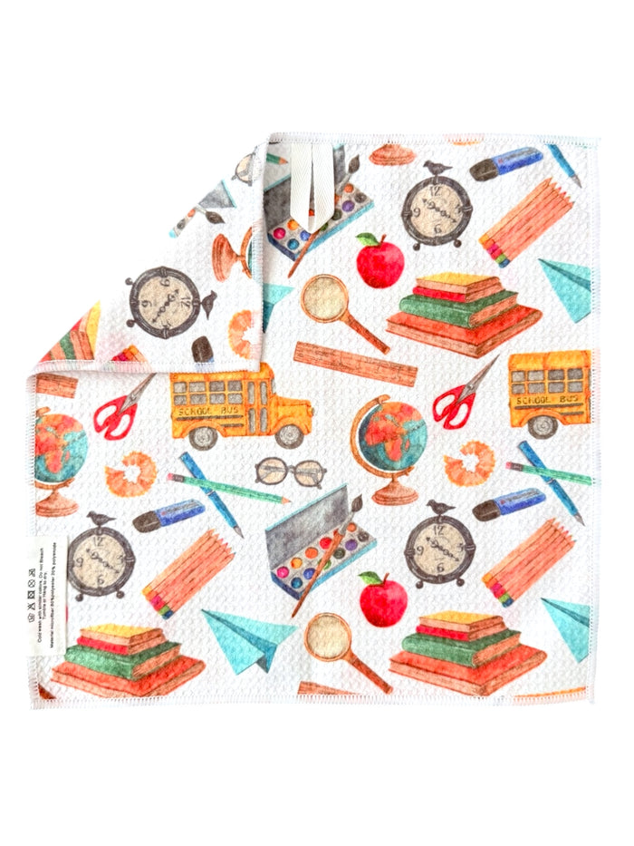 School’s In Session: Double-Sided Washcloth