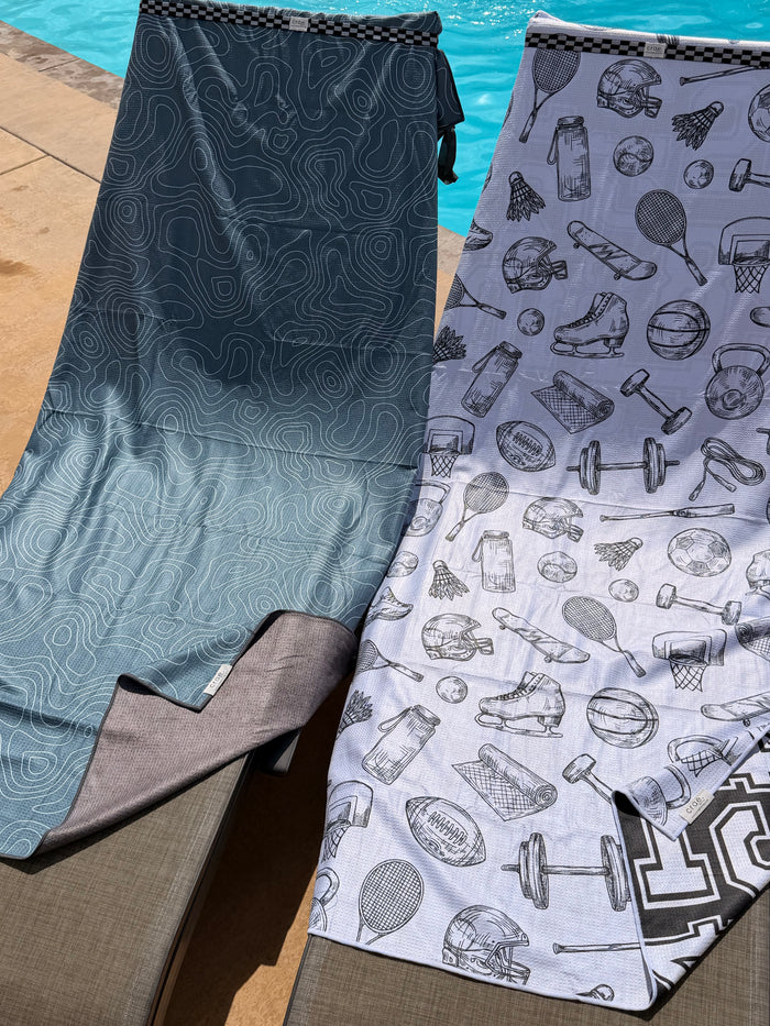 Shae Pool Towel: Reversible