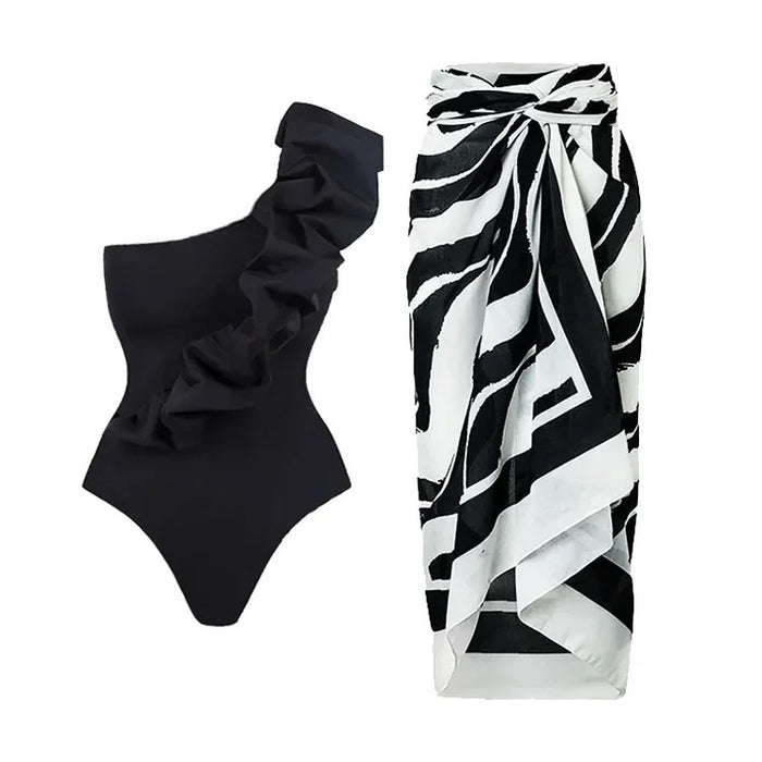 Shyza Swimsuit Set - Black