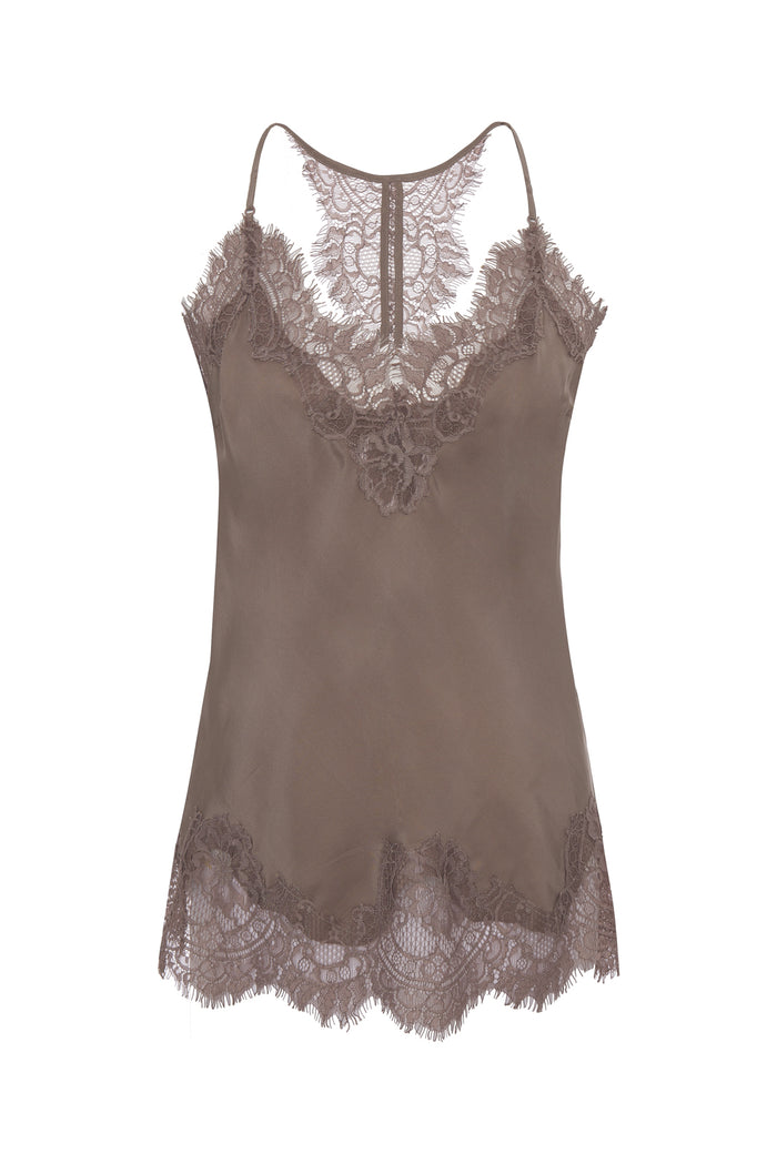Silk Lace Razorback Cami
