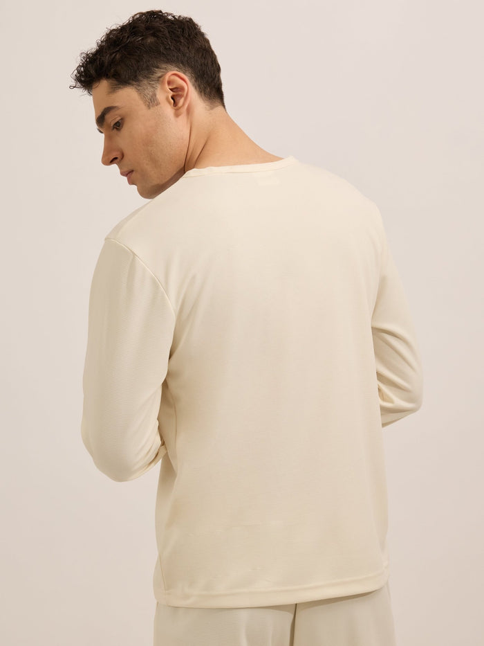 men's relaxed tshirt in cream