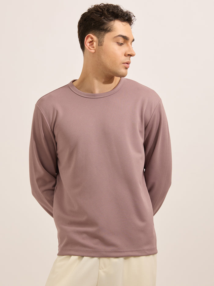 men's relaxed tshirt in lilac