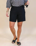 Slouch Pocket Linen Shorts