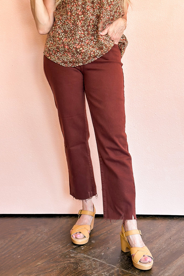 So Berry Fine Slim Straight Jean