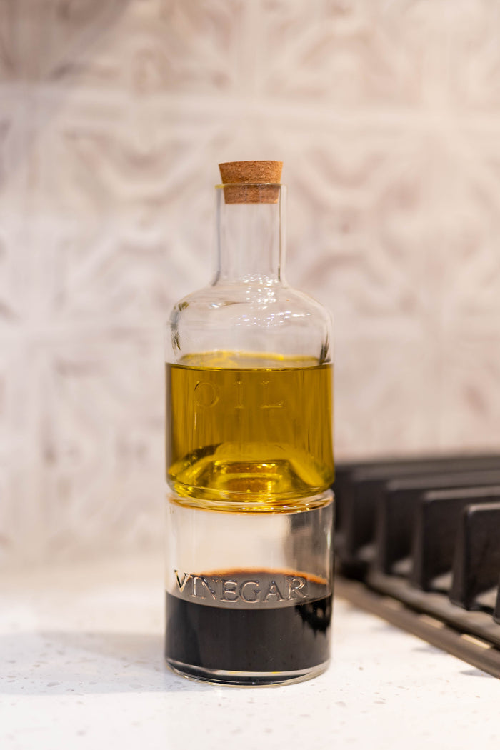 Stacked Oil & Vinegar Dip Set