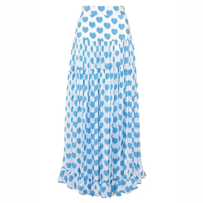 Stella Bikini Skirt Set - Blue